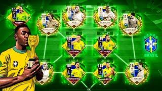 Brazil - Best Special Iconic Squad Builder! Pele O Rei - FIFA Mobile