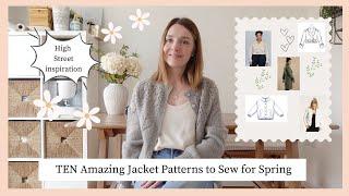 TEN Amazing Jacket Patterns to Sew for Spring | High Street Sewing Inspiration