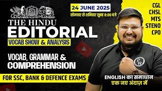 The Hindu Analysis Today | 24 June 2025 The Hindu Newspaper Analysis | Hindu Analysis by Bhragu Sir