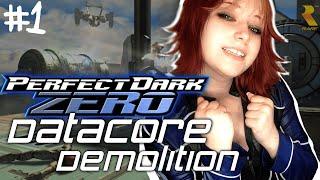 Perfect Dark Zero Walkthrough - Datacore | Demolition #1