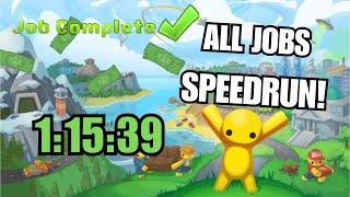 ALL JOBS in Wobbly Life SPEEDRUN - 1:15:39 - Wobbly Life