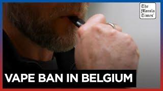 Belgium becomes first European country to ban disposable e-cigarettes