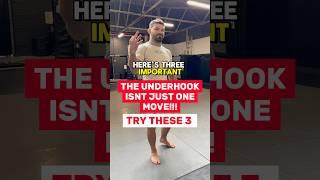 BJJ for Wrestling! You need these 3 underhook hacks!!  #bjj #bjjtechnique