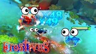 ️ Frostivus 2024  penguin trick in ranked ⭐ | #dota2