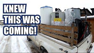 Dumpster Diving Street Scrapping - Digging For Scrap in the Snow!