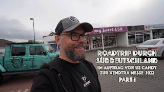 US CANDY Roadtrip Pt.1 - Zur Vendtra 2022 Vending Automaten Messe nach München  | HelloKERCEL