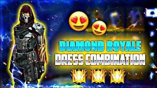 NEW DIAMOND ROYALE BUNDLE COMBINATION | NEW BUNDLE DRESS COMBINATION FREE FIRE