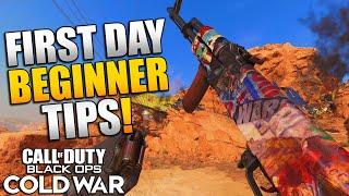 1st Day Beginner Tips for Black Ops Cold War (Best Game Settings, How to Improve & MORE)