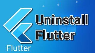 How do you uninstall Flutter completely and properly from Android studio