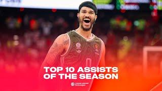 Top 10 ASSISTS of the SEASON | 2024-25 Turkish Airlines EuroLeague