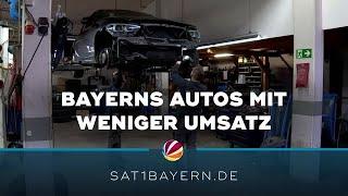 Kfz-Gewerbe in Bayern: Weniger Umsatz im ersten Halbjahr