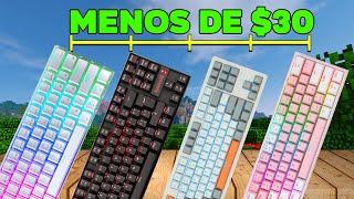 TOP 5 MEJORES TECLADOS MECANICOS BARATOS POR MENOS DE 30 DOLARES