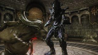 Lurker Vindicator vs Gargoyle Sentinel | Skyrim