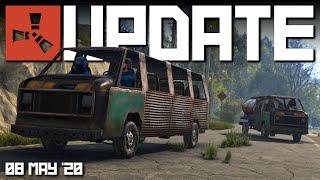 RUST VEHICLE NEWS! Modular cars soon | Rust Update 8th May 2020