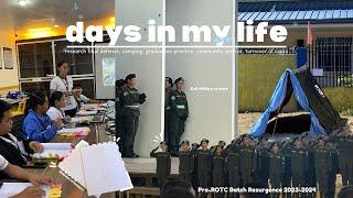 days in my life | shs diaries  | philippines #lastburak