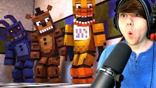 "Follow Me" | Minecraft FNAF Animation Music Video The Foxy Song 2 @ZAMinationProductions REACTION!