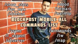 Blockpost Mobile Console Commands List | Список команд Blockpost Mobile консоли |