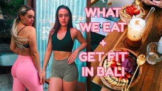 What We Eat + Our Workout Routine In BALI | Fitness Retreat!