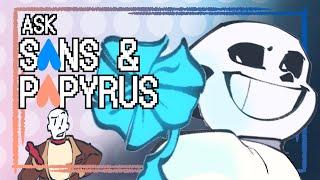 ASK SANS AND PAPYRUS - THE PROLOGUE | THE VOICES