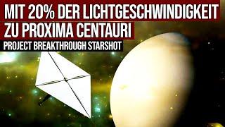 Mit 20% der Lichtgeschwindigkeit zu Proxima Centauri - Project Breakthrough Starshot