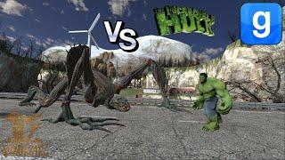 Vindictus Inhabitant Boss VS The Incredible Hulk NPC BOSS Battle Garry's Mod