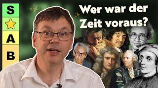 Mathematik-Professor bewertet 36 legendäre Mathematiker: Die ultimative Tierlist!