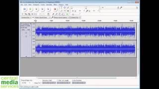 Converting MP3 With Audacity