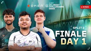 [HINDI] Split 2 – Finale Day 1 || OMEN VALORANT Challengers South Asia 2025 #VCSA2025