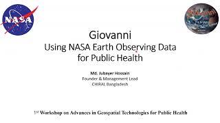 Using NASA Earth Observing Data for Public Health | Jubayer Hossain