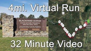 Blackhand Gorge 4.2 Mile Virtual Treadmill Run - Ambient Sound