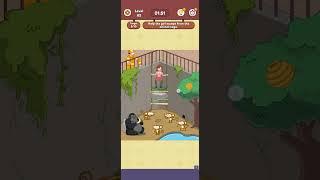 Help Them - Tricky Puzzle - Level 82 - Help the girl escape from the animal cage #games #viralshort