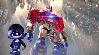 Transformers One - Optimus vs Megatron 4k Remaster With Murder Drones Music "BITE ME"