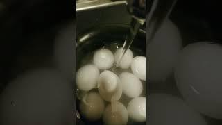 Making Hard Boiled #Eggs #easyfood EZ #Nutritious #healthy #foodie #food #health  #hardboiledeggs