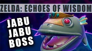 Jabu Jabu Boss Fight - The Legend of Zelda Echoes of Wisdom How to Beat the Giant Fish Lord