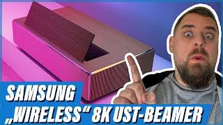 SAMSUNG PREMIERE 8K UST-BEAMER mit drahtloser Anschluss-Box (CES 2024)