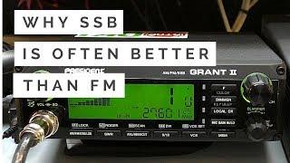 Why Single Sideband (SSB) is better than FM / AM