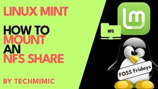 How to MOUNT an NFS share in LINUX MINT 22