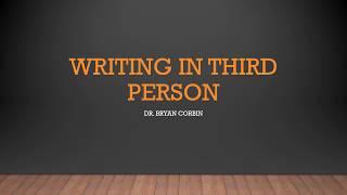 How to Write in Third Person