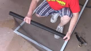 how to replace the screen on a screen door