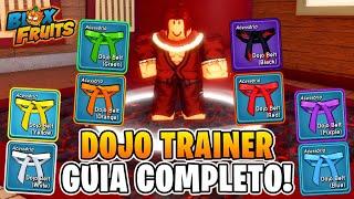 TODAS as FAIXAS!! GUIA COMPLETO DAS MISSÕES do DOJO TRAINER do BLOX FRUITS | Roblox - GG Games