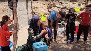 What happened to Navid: Akram and the children's intense concern for him
