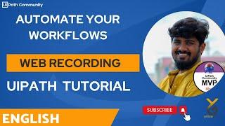 UiPath | Automate your Workflows: UiPath Web Recording | English | Yellowgreys