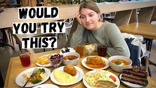 A TYPICAL CANTEEN IN RUSSIA | What food do Russian people eat? 