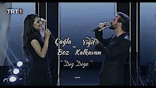 ÇAĞLA BOZ - YİĞİT KALKAVAN “ Diz Dize “ #kendidüşenağlamaz #dizdize #duet