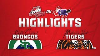 Swift Current Broncos at Medicine Hat Tigers 2/7 | WHL Highlights 2024-25