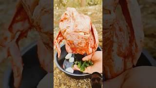 #cooking #campping #food #bbq #outdoorcooking #wholechickenroast #camping #bbqmeat #smokegrill