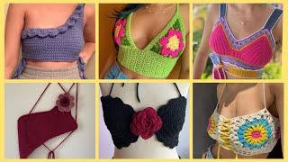 Sexy and hot crochet tunic top ideas 2024