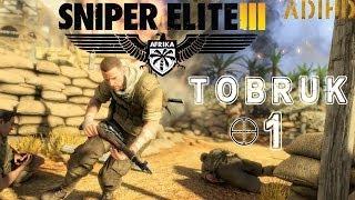 SNIPER ELITE 3 Authentic Difficulty Walkthrough PC TOBRUK Part 1