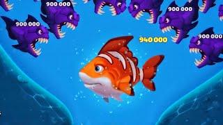 Fishdom  ads Mini Game 9.3 hungry fish BIG update Gameplay Ads