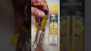 VUSE GO 500 puffs vape Mango ice #vape #youtubeshorts #favorite